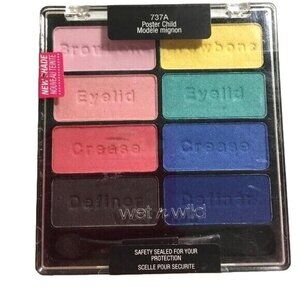 Wet n Wild Eyeshadow Coloricon Collection 8 Pallet Pressed Powder 0.3 oz Poster